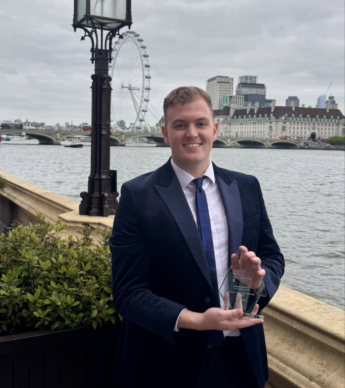 Dunscombe Prize, Digital Health Leadership Programme — LinkedIn post